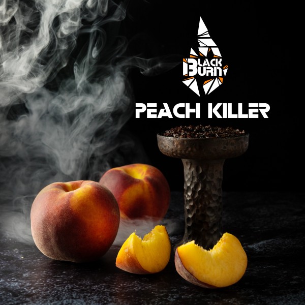 Табак Black Burn - Peach Killer (Бархатный Персик) 200 гр.