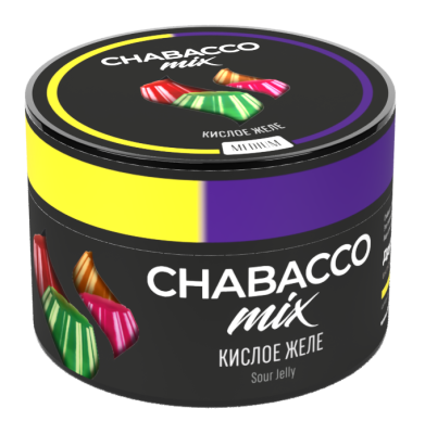 Chabacco Mix Sour jelly (Кислое желе) Medium 50 г