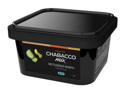 Chabacco Mix Pistachio macaroon (Фисташковый макарун) Medium 200 г
