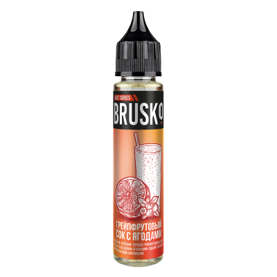 Жидкость Brusko - Грейпфрутовый сок с ягодами (солевой никотин 20 мг/мл) 30 мл.