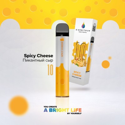 E-Spectrum - Spicy cheese 1500 затяжек